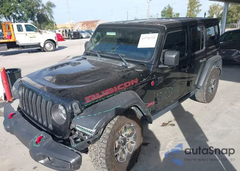 2021 Jeep Wrangler Unlimited Rubicon 4X4 from USA, damaged, VIN 1C4HJXFG1MW695248